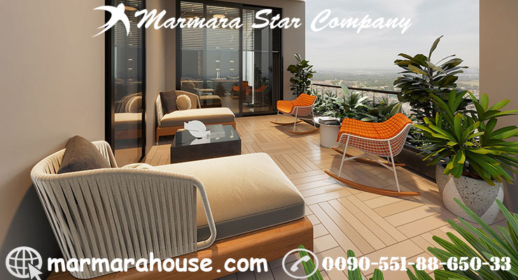 آپارتمان یک خواب در پروژه لوکس اسکودار