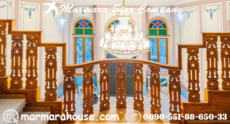 خانه تریبلکس سنتی در استانبول با منظره شاخ طلایی